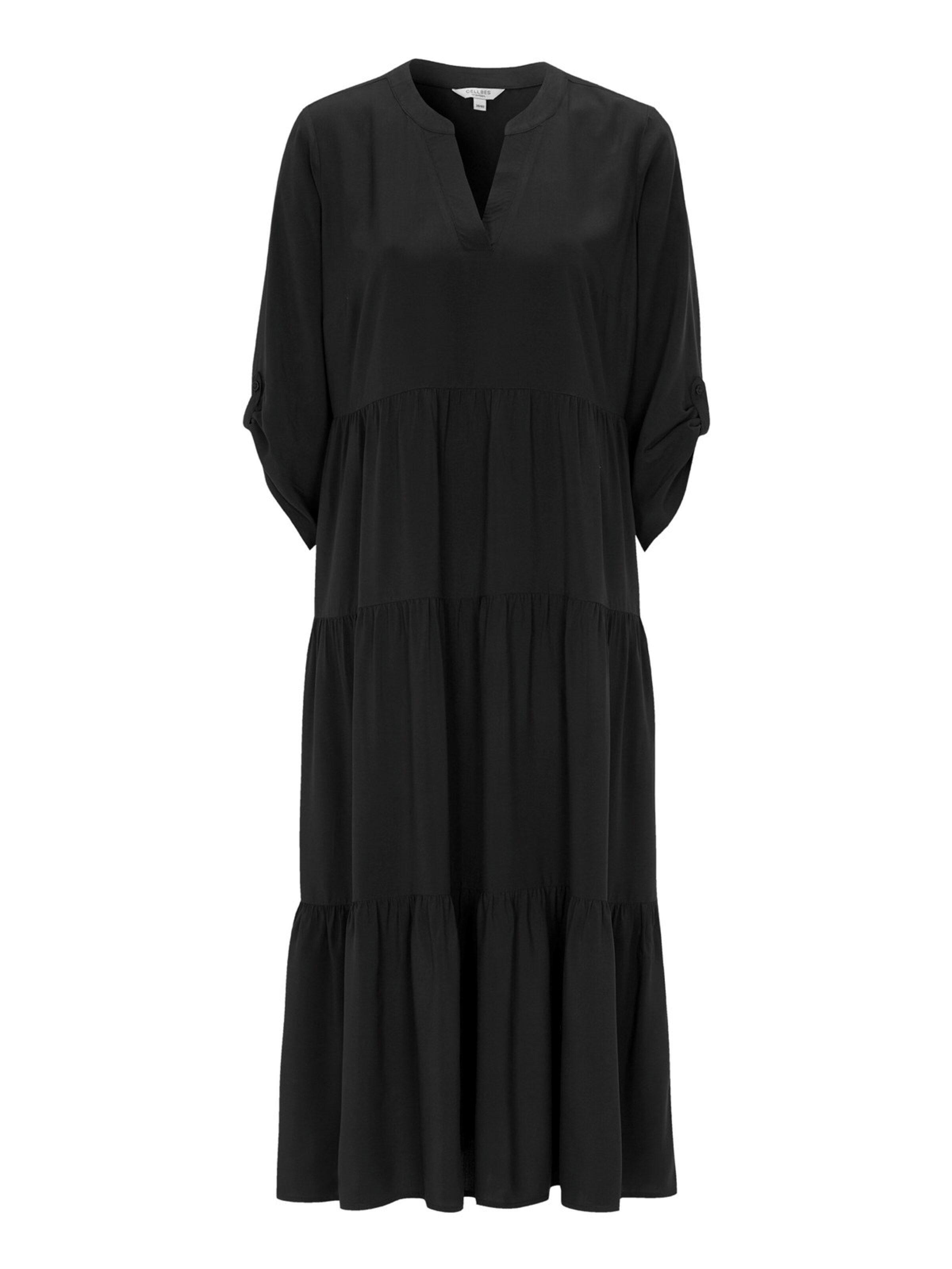 Cellbes of Sweden Jurk in Zwart: voorkant
