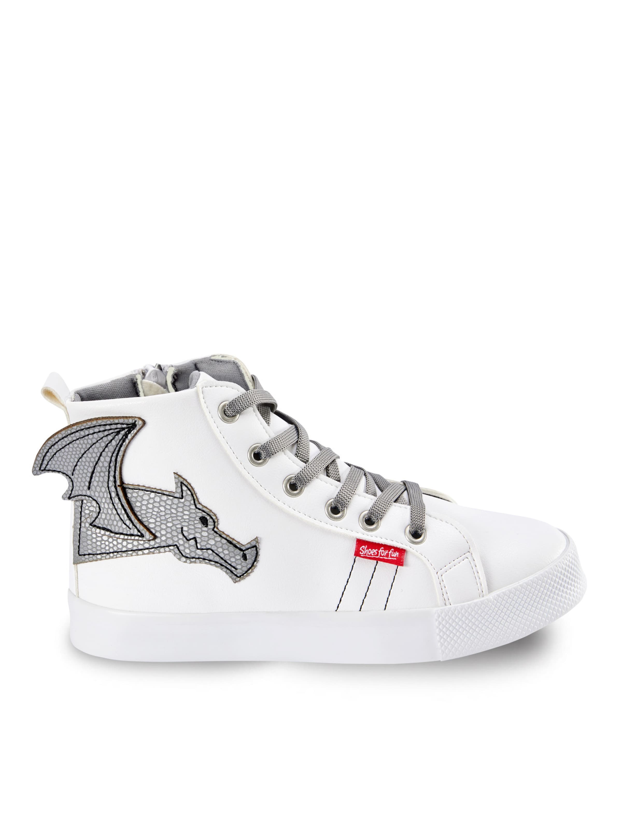 Baskets 'CFF-23Y1-119' Denokids en blanc : devant