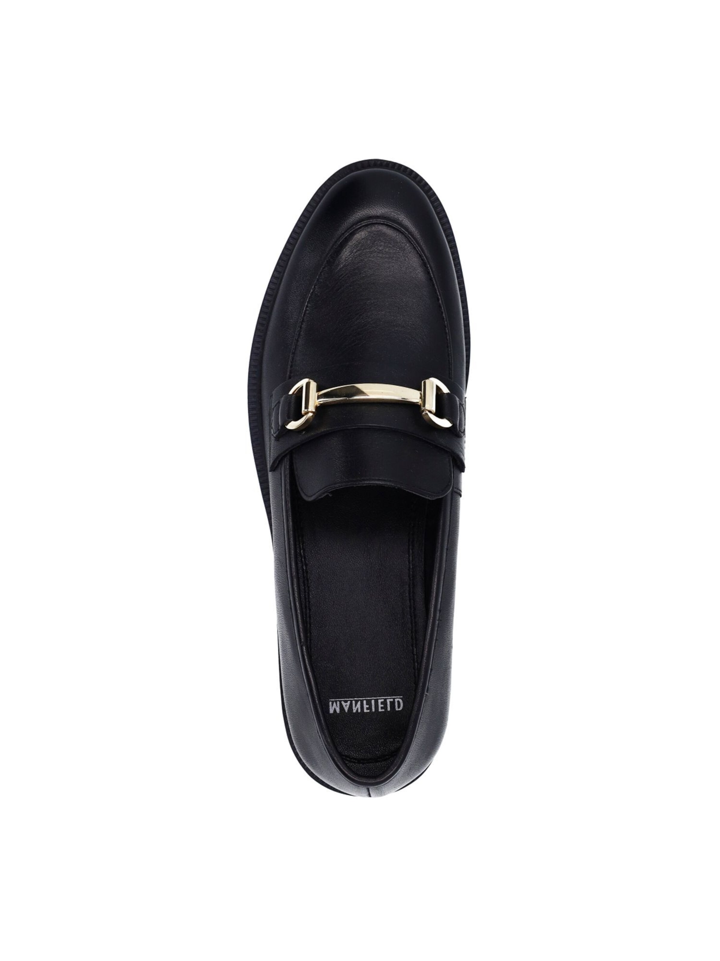 MANFIELD Slipper in Schwarz