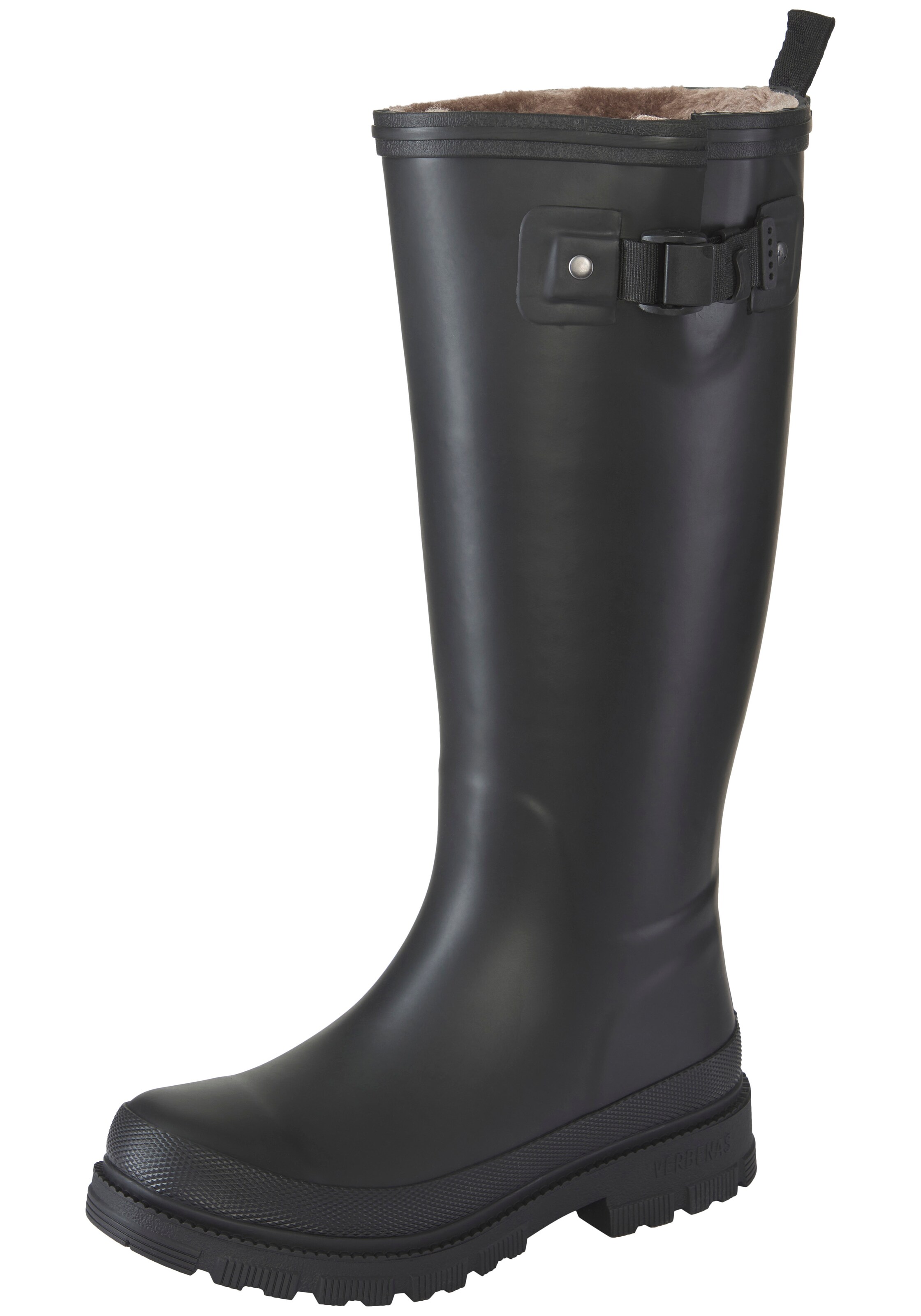 VERBENAS Gummistiefel in Schwarz: Vorderseite