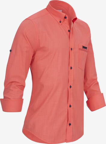 Rock Creek Regular Fit Hemd in Rot