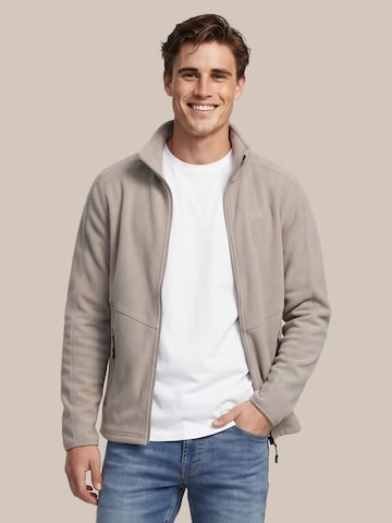 TENSON Gebreid vest in Grijs