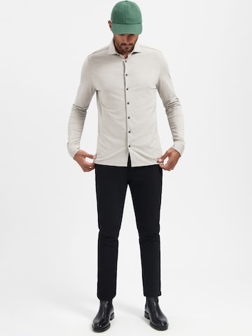 No Excess Slim fit Button Up Shirt in Grey
