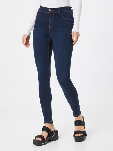 Skinny Jean 'Frankie' Dorothy Perkins en bleu : devant