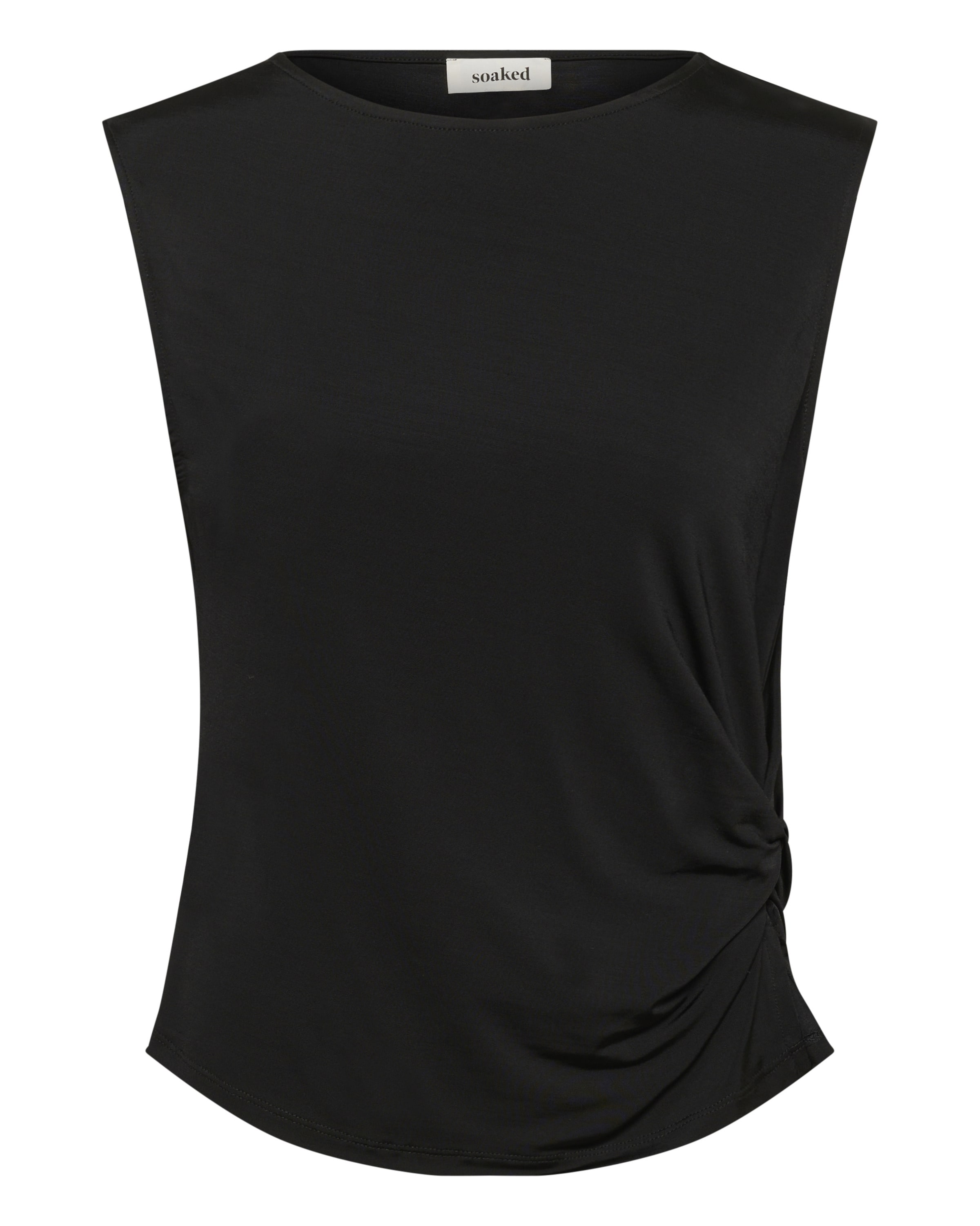 SOAKED IN LUXURY Top – černá: přední strana