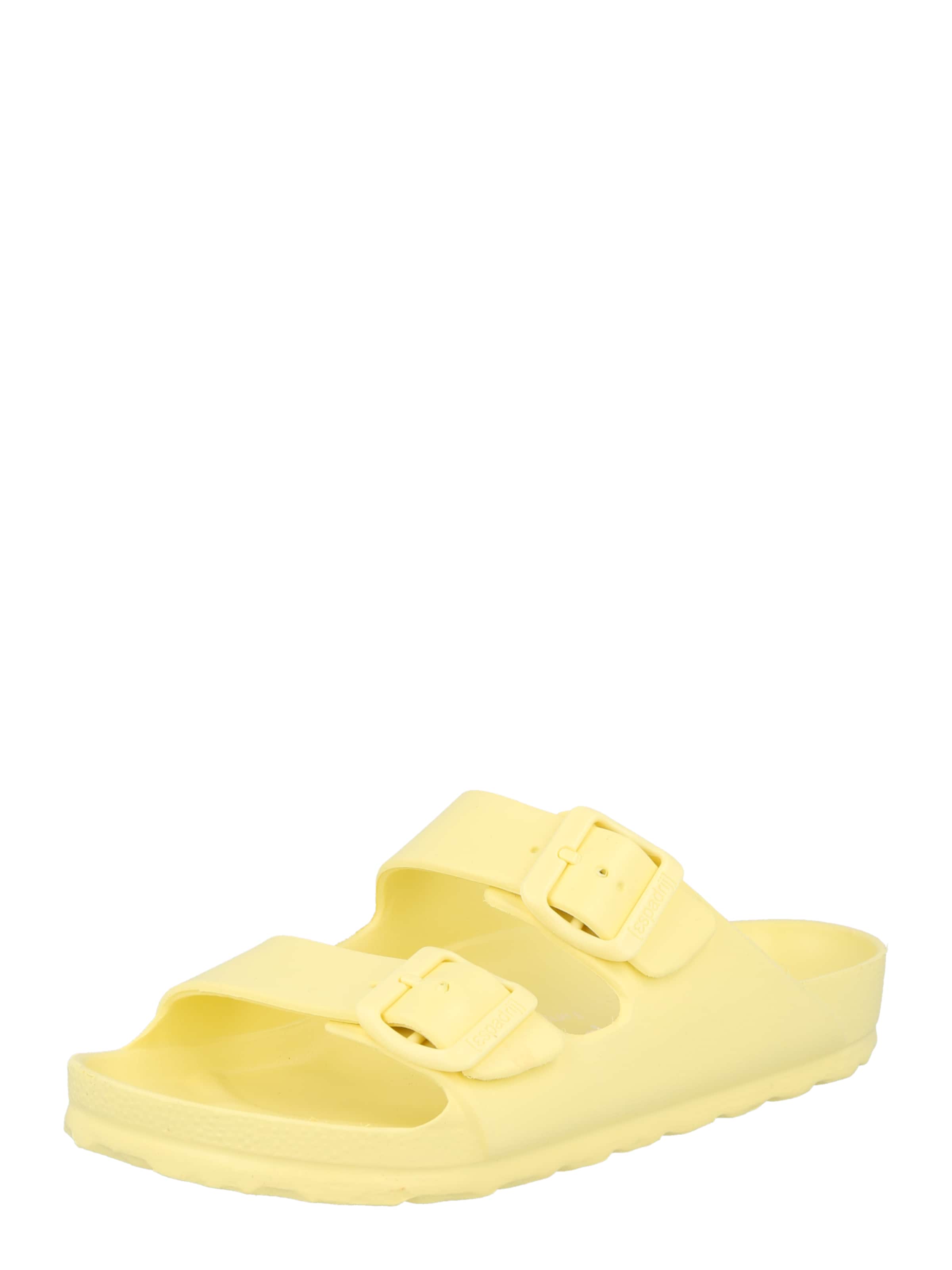 Mule 'AMI' espadrij l´originale en jaune : devant