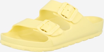 Mule 'AMI' espadrij l´originale en jaune : devant