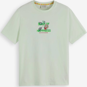 SCOTCH & SODA T-Shirt 'Forever Summer' in Grün: predná strana