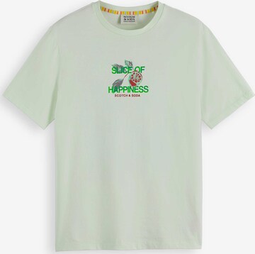 SCOTCH & SODA Shirt 'Forever Summer' in Groen: voorkant