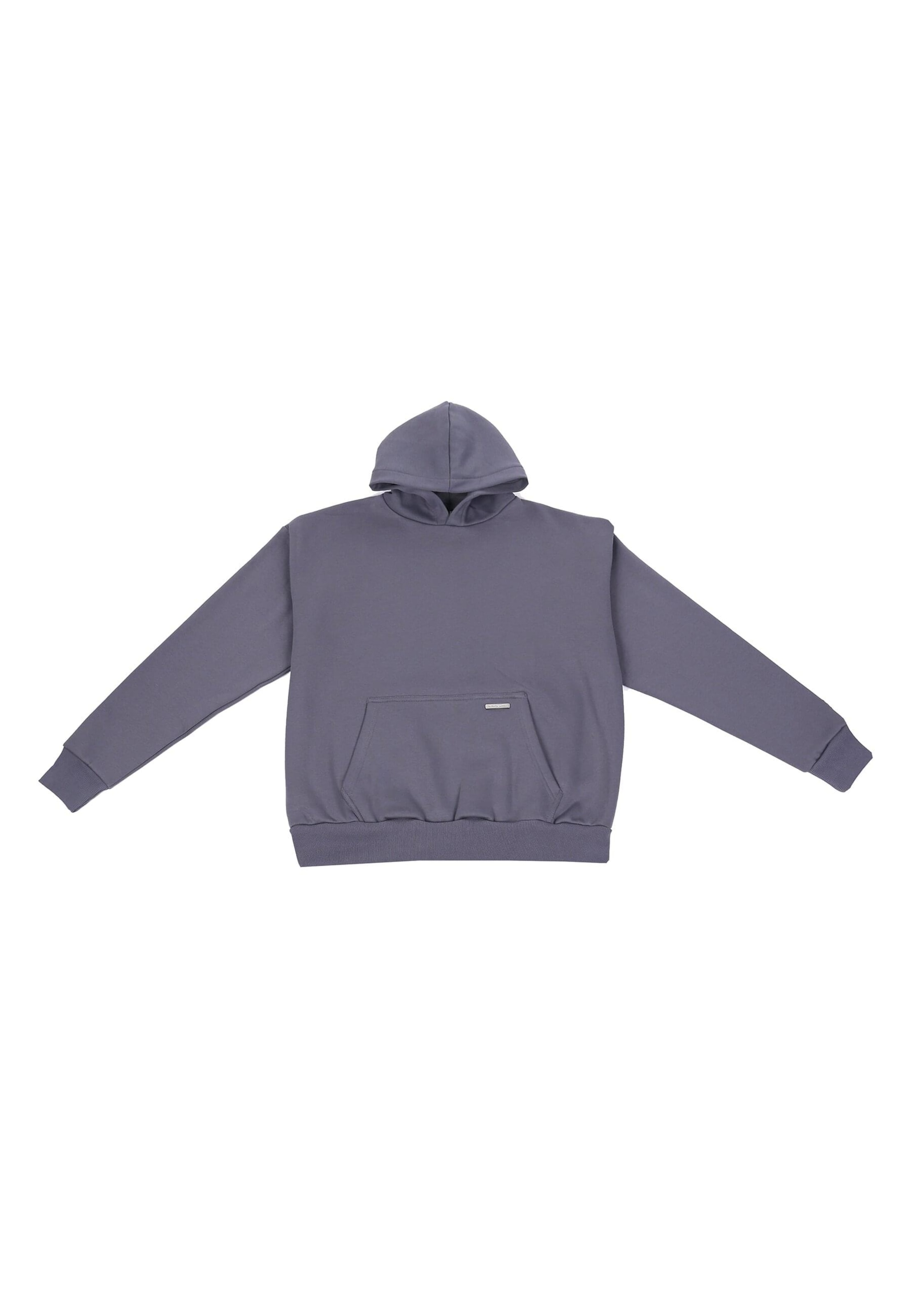 Sweat-shirt Dropsize en gris : devant