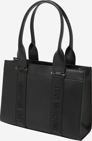Love Moschino Käsilaukku 'BILLBOARD' värissä musta