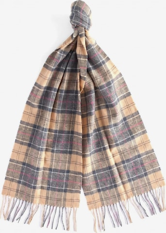 Sciarpa 'Tartan Lambswool Scarf' di Barbour in marrone: frontale