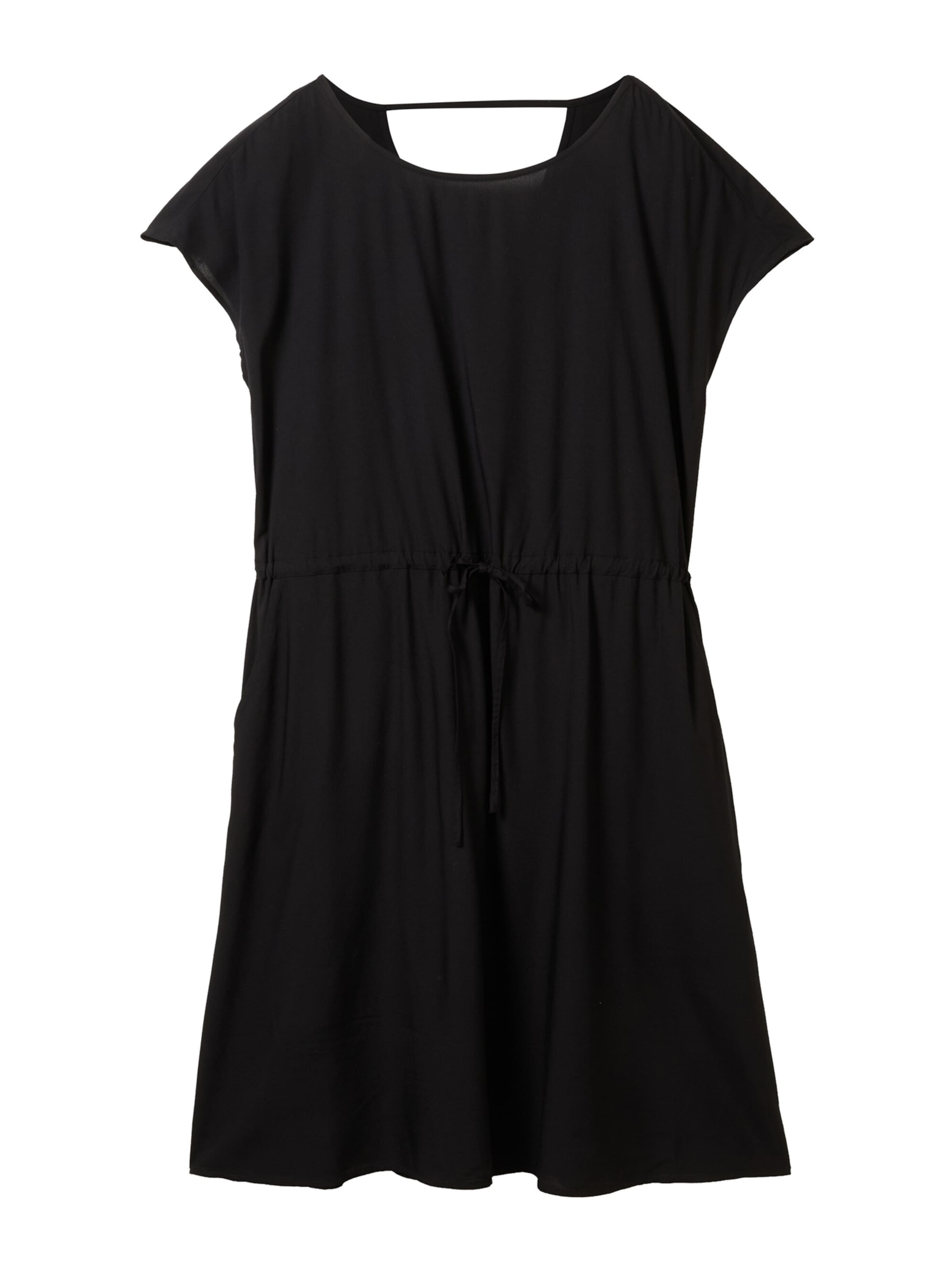 Robe TOM TAILOR DENIM en noir : devant