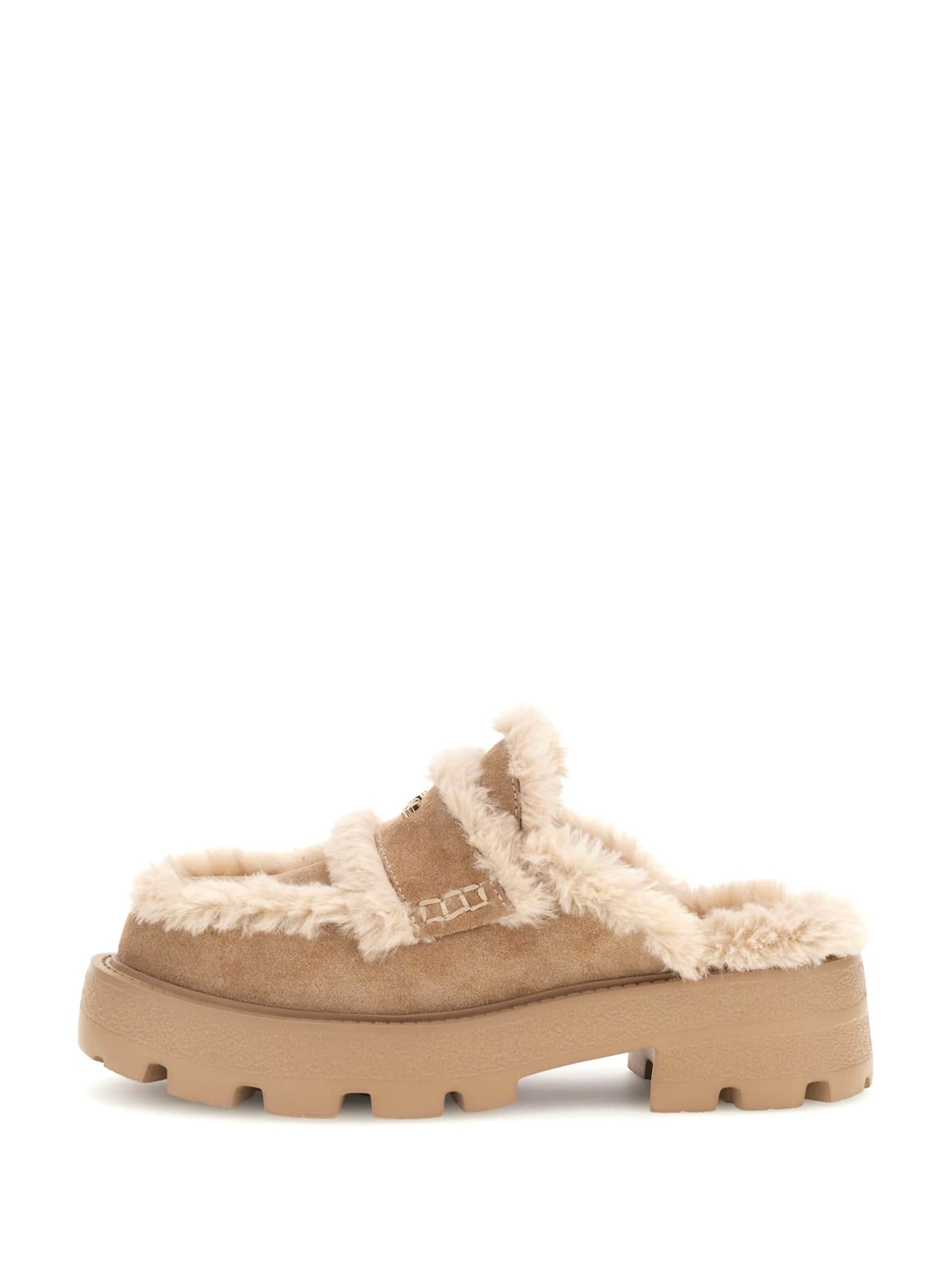 GUESS Mules 'Yaneta' in Brown: front