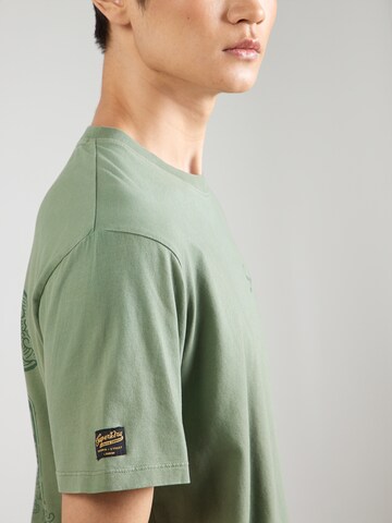 Superdry & Co Shirt 'Tokyo Narrative' in Green