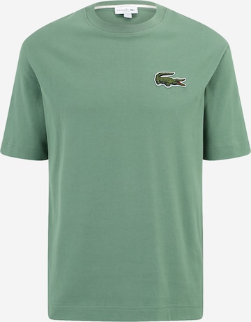 LACOSTE - Camisa em verde: frente