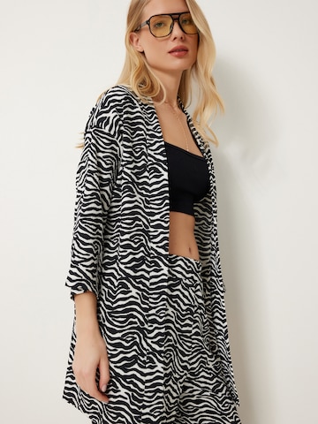 Pantalons de tailleur Happiness İstanbul en noir