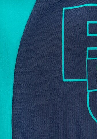 BENCH Bustier Bikini in Blau