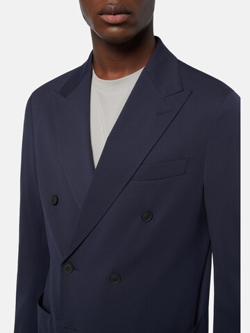 Boggi Milano Regular fit Business-colbert in Blauw