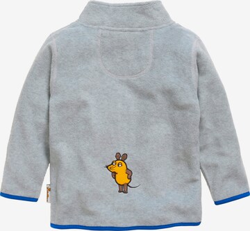 PLAYSHOES Fleecejacke 'DIE MAUS' in Grau