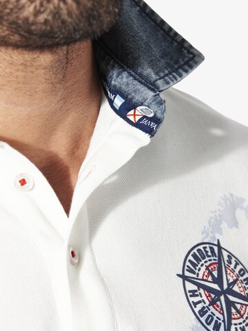 Jan Vanderstorm Shirt ' Torgund ' in Wit