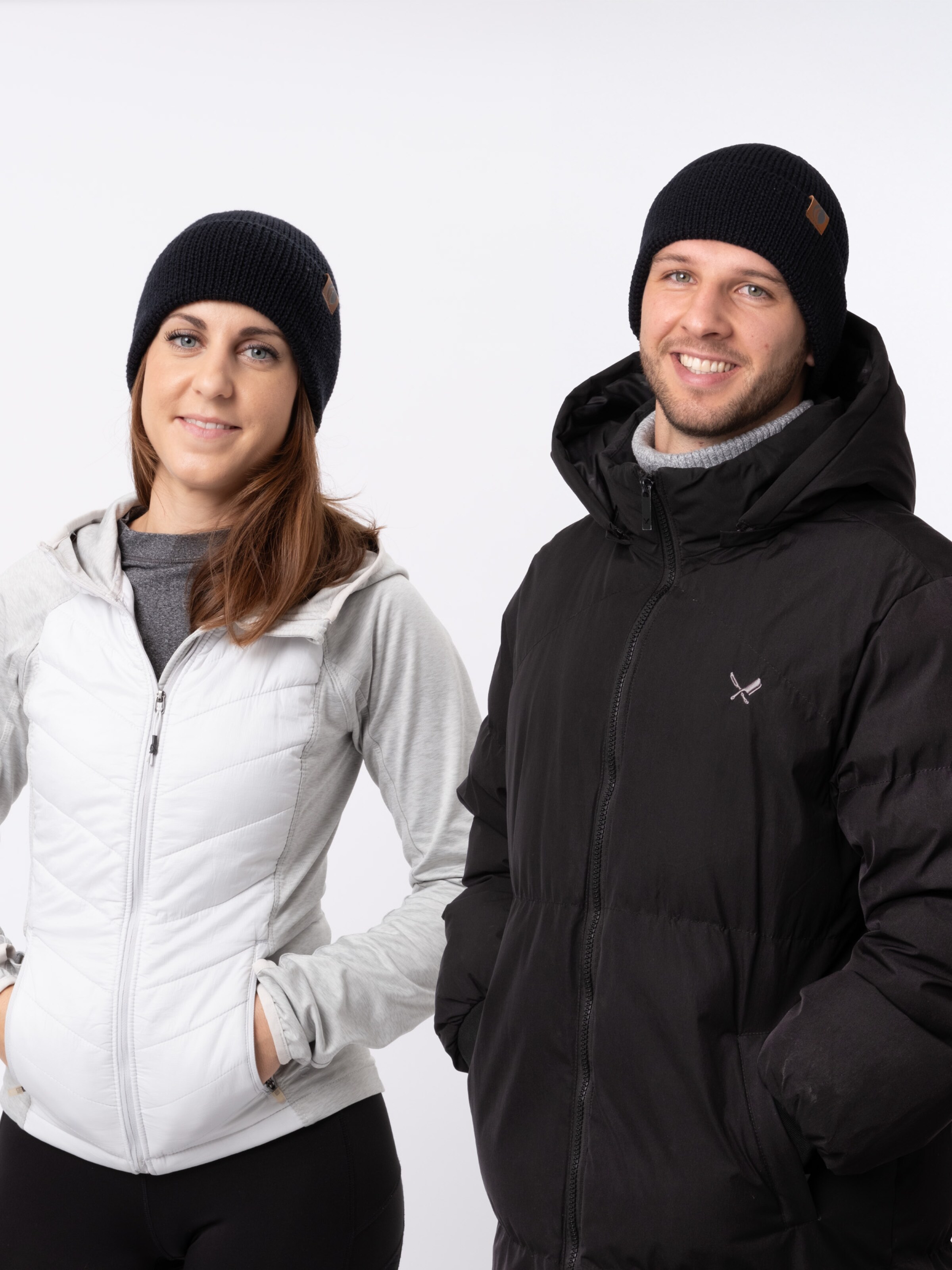 Berretto 'Vala' di Occulto in grigio: frontale