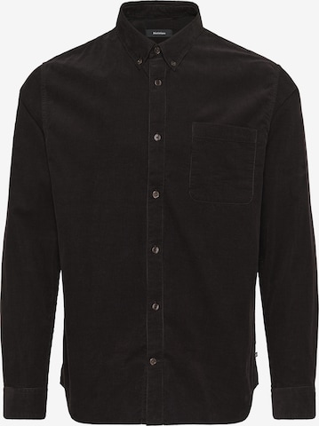 Matinique Overhemd 'MAtrostol BD ' in Bruin: voorkant