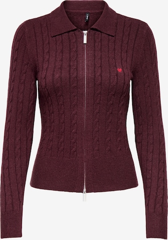 ONLY - Cárdigan 'ONLKATIA' en rojo: frente