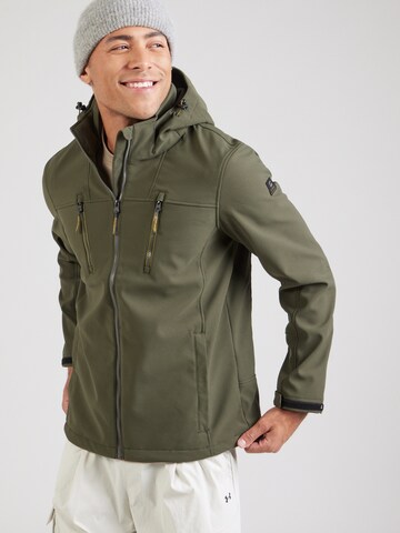 KILLTEC Яке Outdoor 'KOW 163' в зелено: отпред