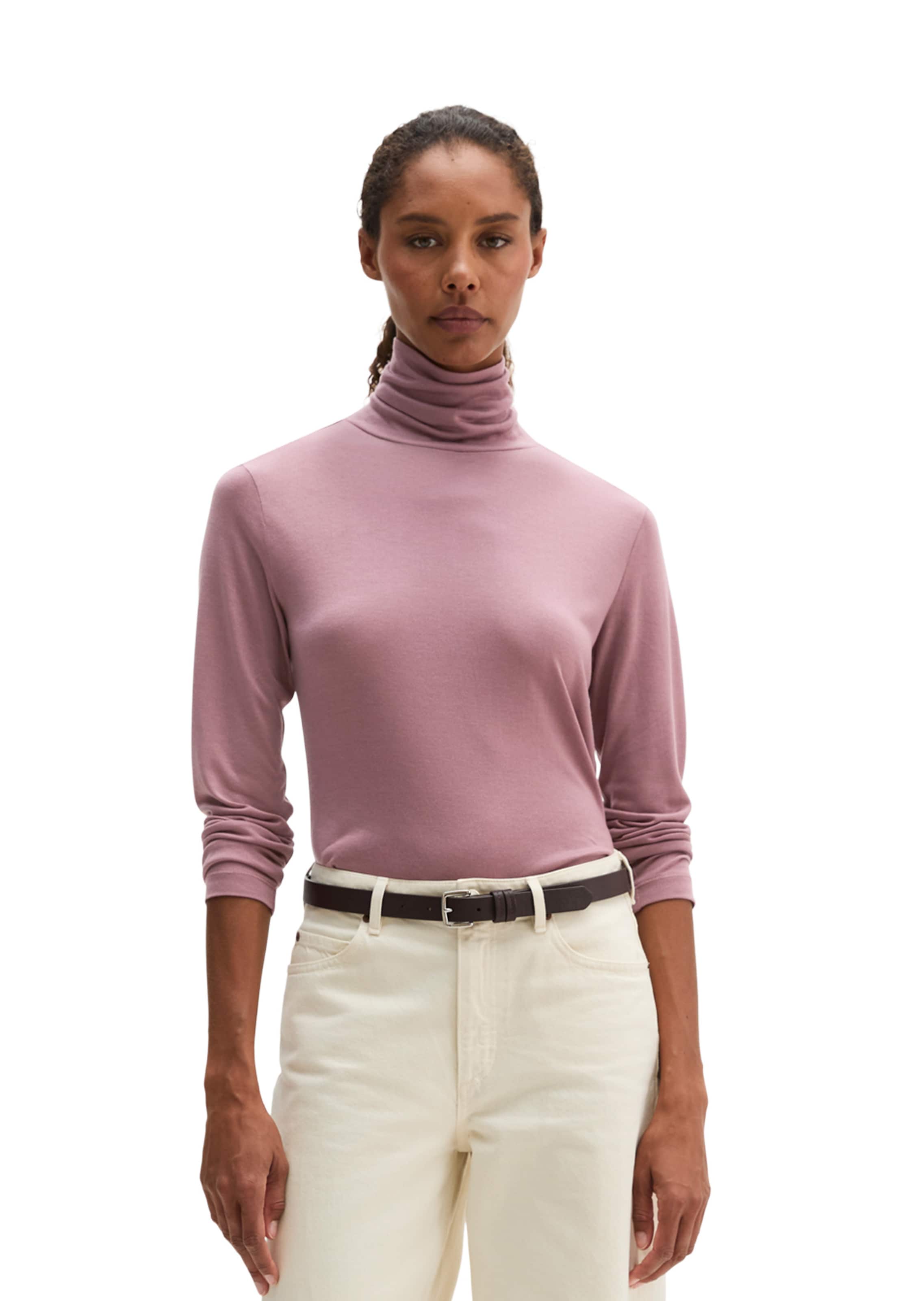 Marc O'Polo Shirt in Purple: front