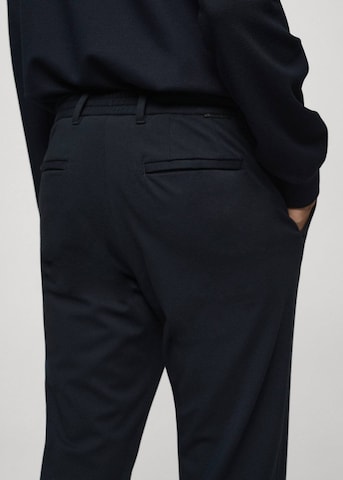 MANGO MAN Regular Pants 'Polen' in Blue