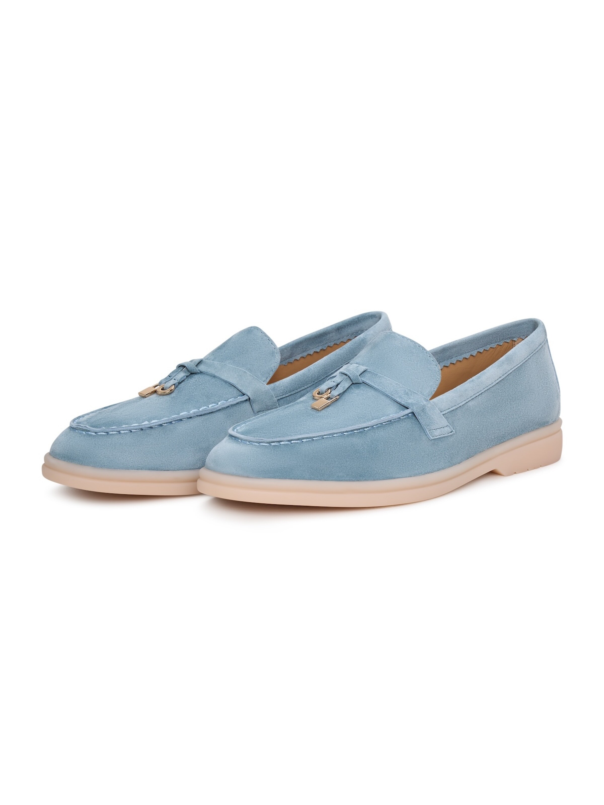 Mocassin CESARE GASPARI en bleu