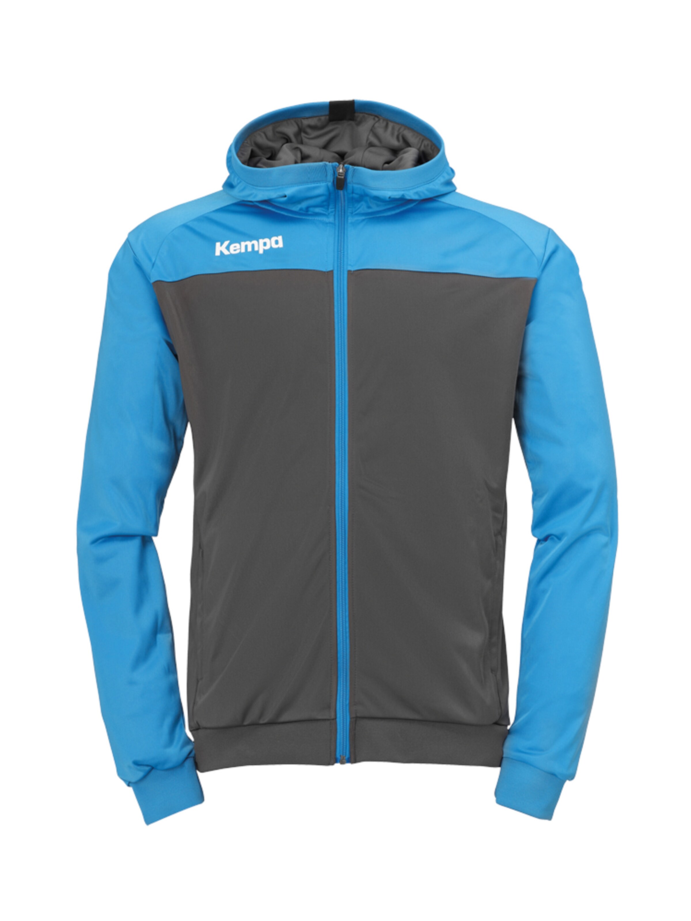 KEMPA Sportjacke in Grau: Vorderseite