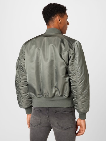 ALPHA INDUSTRIES Přechodná bunda 'MA-1' – zelená