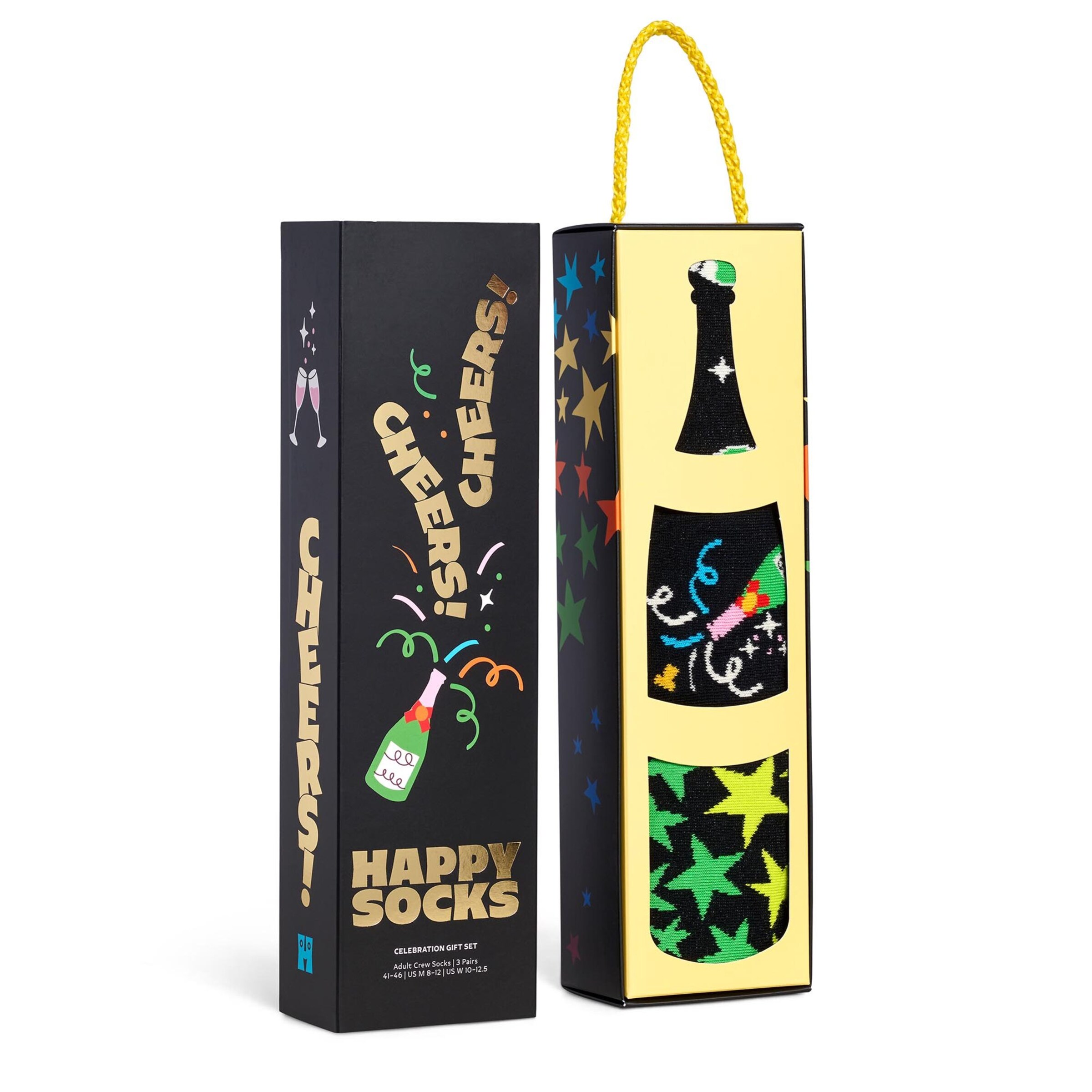 Calzino di Happy Socks in nero