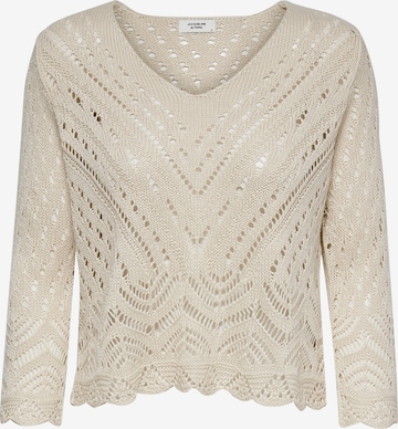 Pull-over 'New Sun' JDY en beige : devant