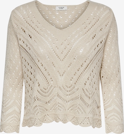 JDY Pullover 'New Sun' i beige / hvid, Produktvisning