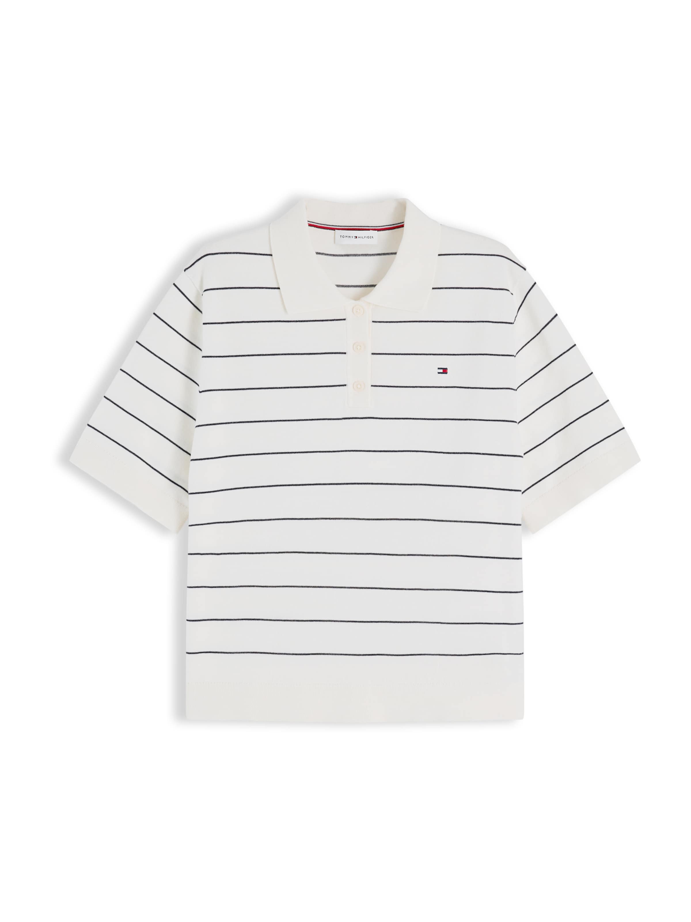 TOMMY HILFIGER Футболка в Темно-синий / Белый, Обзор товара