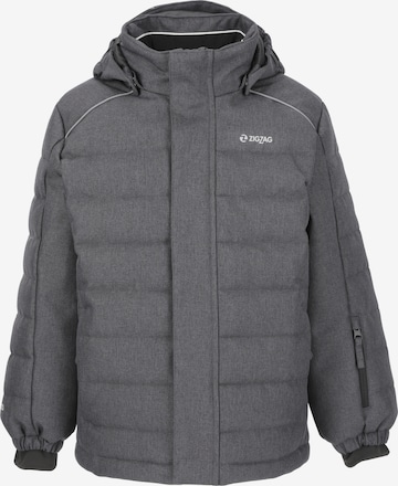 ZigZag Jacke Nino in Grau: Vorderseite