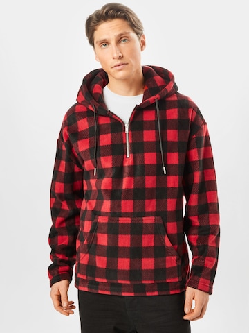 Urban Classics - Sudadera en rojo: frente