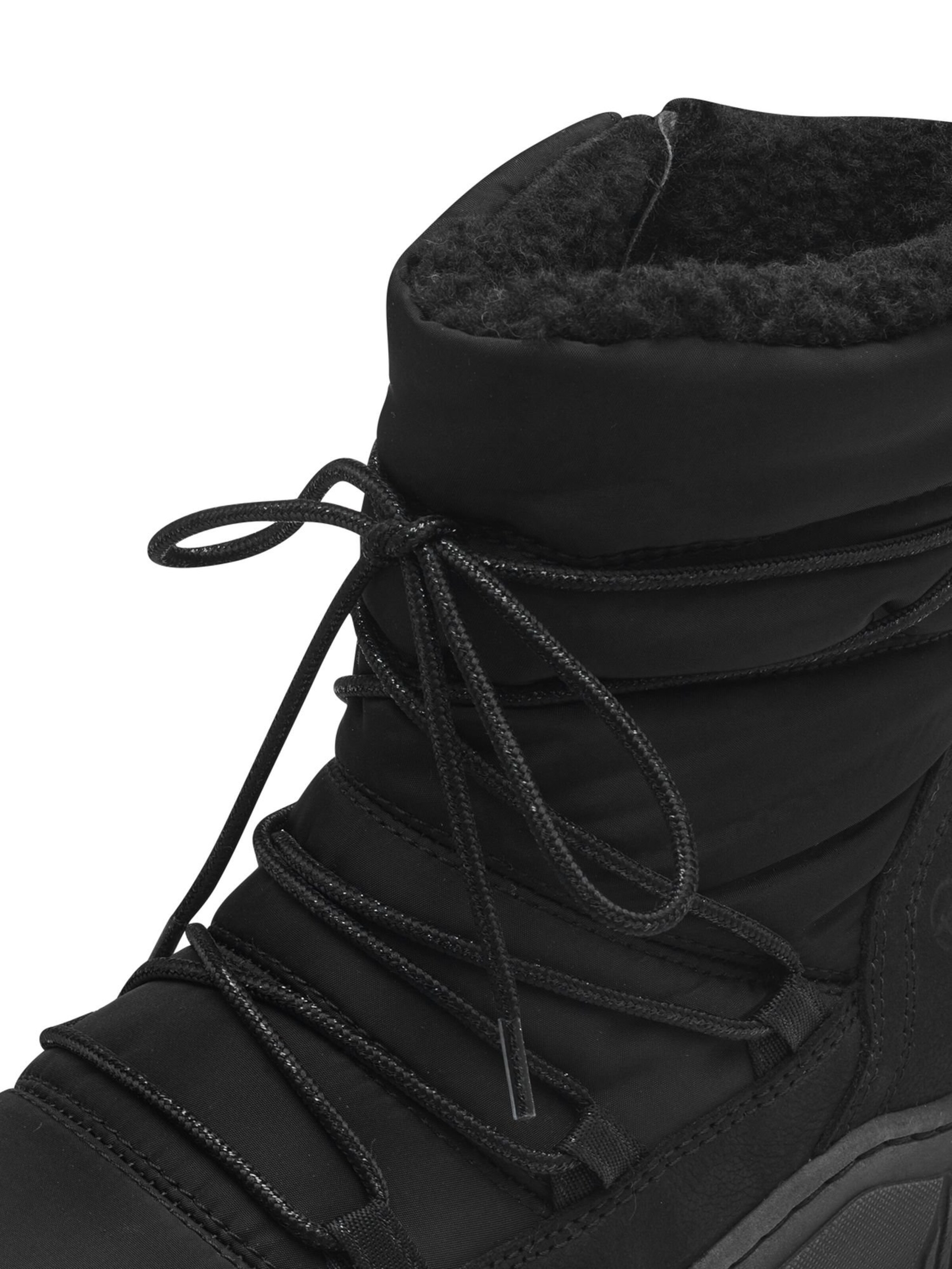 Tamaris Snowboots in Schwarz
