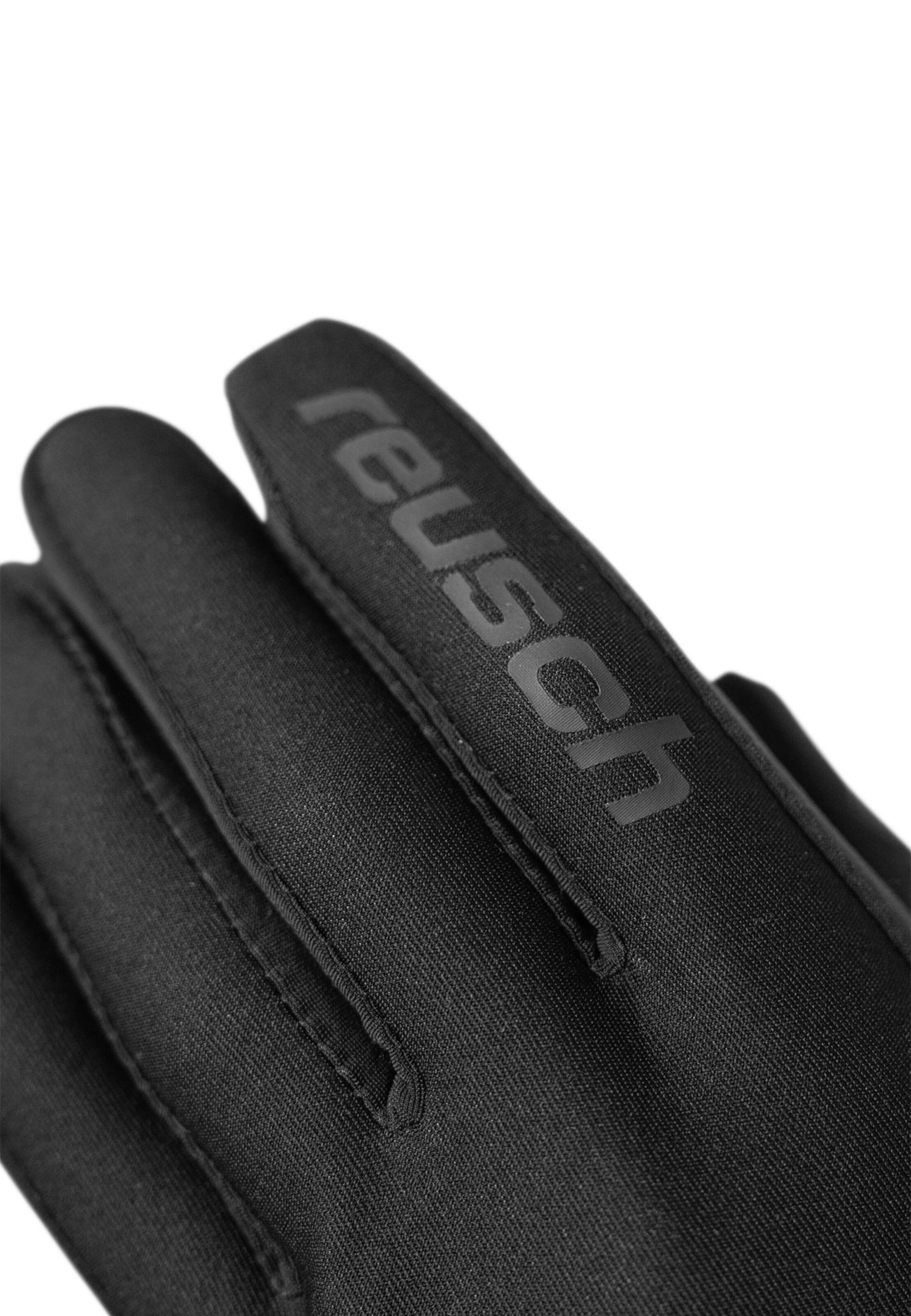 REUSCH Fingerhandschuhe 'Karayel WINDSTOPPER® TOUCH-TEC' in Schwarz