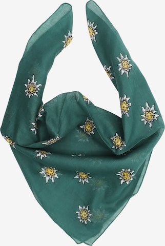 Allgäu Rebell Scarf 'Edelweiß' in Green: front