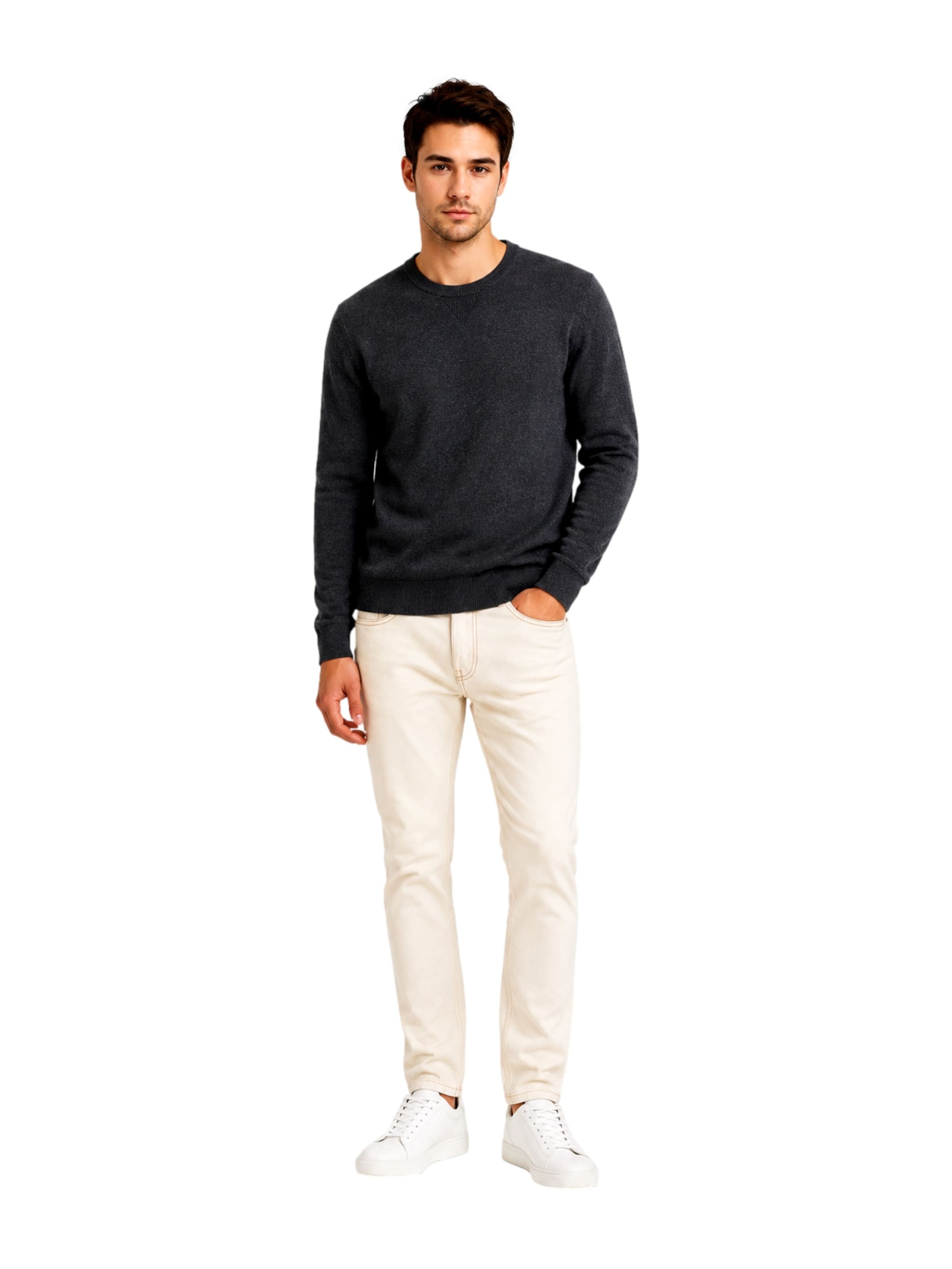 Pullover 'Villas' di Only & Sons in grigio