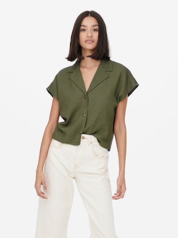 JDY Blouse 'Say' in Green: front