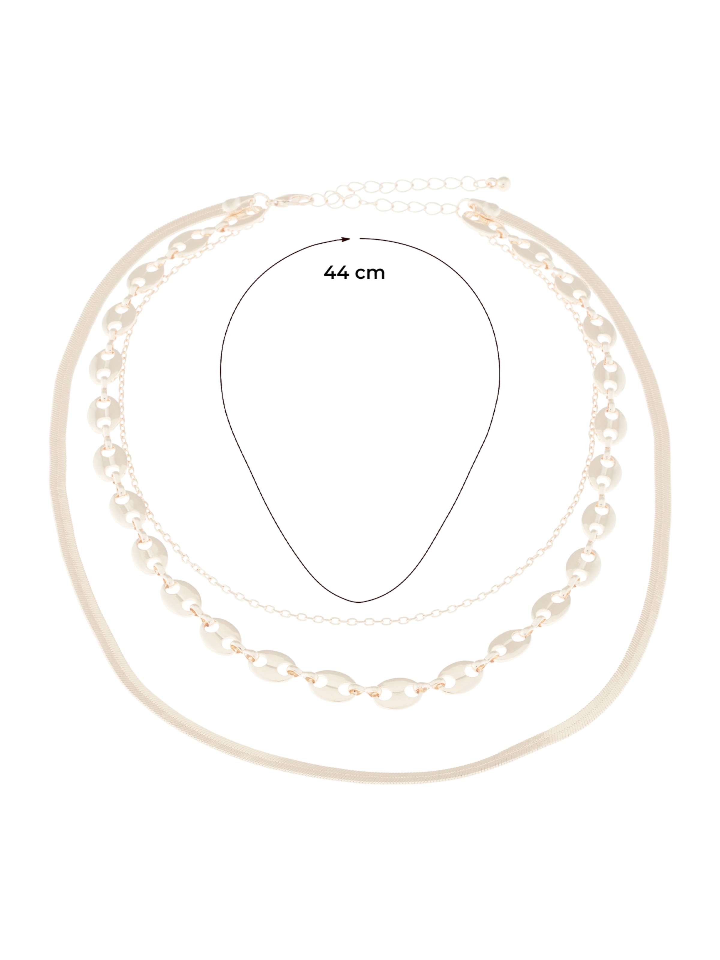 zelts ABOUT YOU Ķēdīte 'KCN-68309'