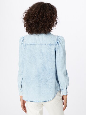 Chemisier River Island en bleu