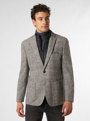 Nils Sundström Regular fit Suit Jacket in Grey: front