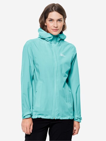 JACK WOLFSKIN Jacke 'PACK & GO' in Blau: predná strana