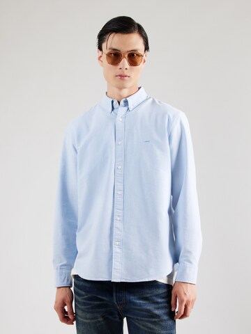 LEVI'S ® Regular fit Overhemd 'AUTHENTIC' in Blauw: voorkant